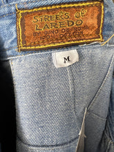 Load image into Gallery viewer, Vintage 70s Streets of Laredo Patchwork Denim Shirt