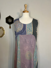 Load image into Gallery viewer, Vintage Rayon Medallion Dress