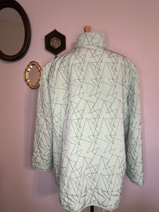 Vintage Mint Geo Jacket