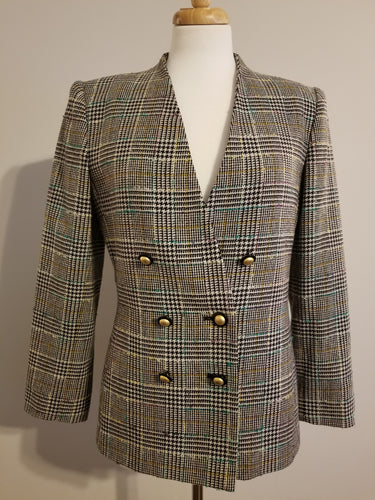 Plaid Power Blazer