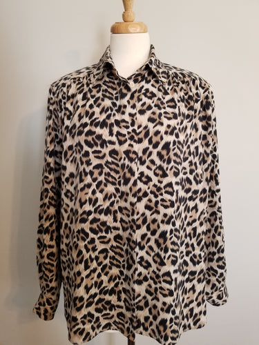 Leopard Blouse