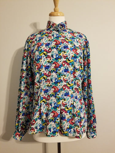 Dana Flower Print Blouse