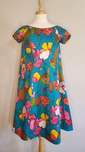 60s Honolulu Low Back Dress